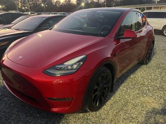 TESLA MODEL Y 2021 5YJYGAEE4MF143484 image TESLA MODEL Y 2021 5YJYGAEE4MF143484 image